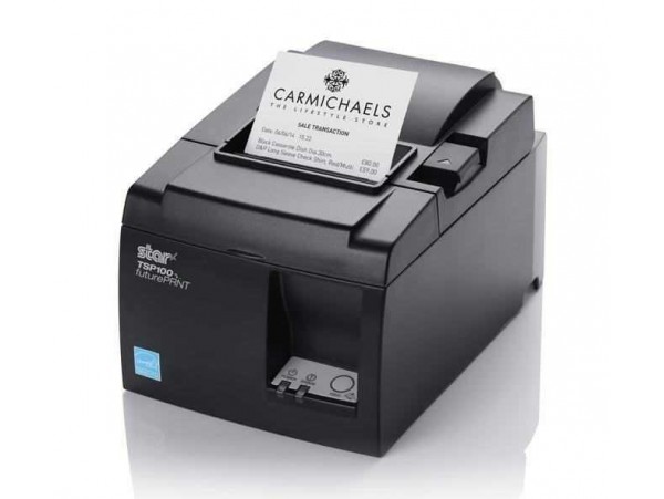 POS Termični tiskalnik STAR TSP 143U (100) GRY USB, temno siv